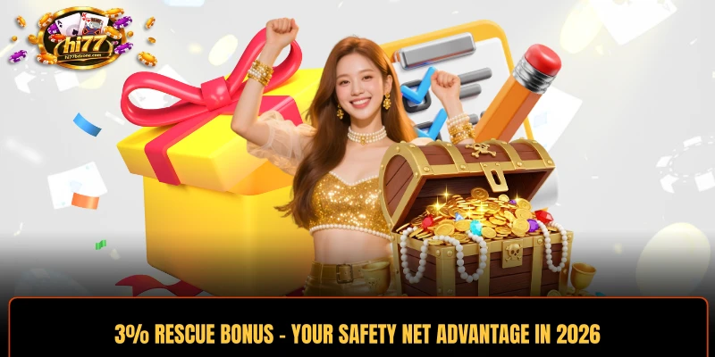3% Rescue Bonus - Your Safety Net Advantage In 2026