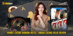 499BET Casino Ranking Notes - Unique Casino Value Review