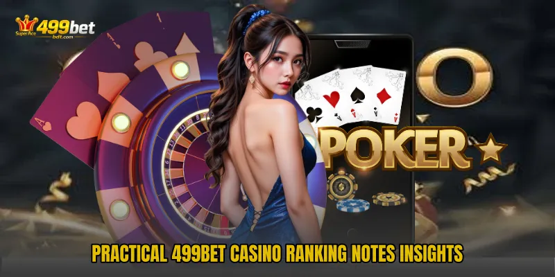 Practical 499BET Casino Ranking Notes insights